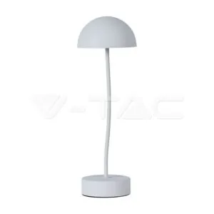 V-TAC VT-23091 1.5W LED Настолна Лампа 3000К Бежова Дървена Дръжка