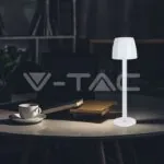 V-TAC VT-23094 3W LED Настолна Лампа - Воден Ефект 3000K Черно Тяло