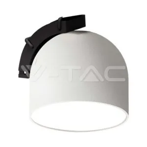 V-TAC VT-23108 10W LED Магнитен Осветител Въже 120`D 3000K Пясъчно Черно Тяло 3 Години Гаранция