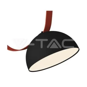 V-TAC VT-23109 20W LED Магнитен Осветител Въже 120`D 3000K Пясъчно Черно Тяло 3 Години Гаранция