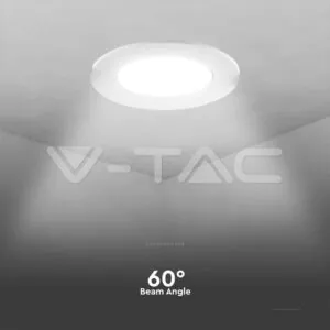 V-TAC VT-23182 7W LED Луна Кръг SAMSUNG 3000K Бяло Тяло