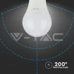 V-TAC VT-233 LED Крушка SAMSUNG Чип 11W E27 A60 6400K