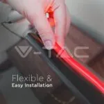 V-TAC VT-2516 Neon Flex 24V червен