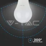 V-TAC VT-257 LED Крушка SAMSUNG Чип 6.5W E27 A++ A60 6400K