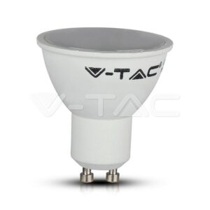V-TAC VT-2757 LED Крушка 4.5W GU10 Пластик SMART RGB + Топла и Студена Светлина