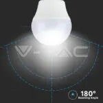 V-TAC VT-2774 LED Крушка 3.5W E27 G45 С Дистанционно RGB 6400K
