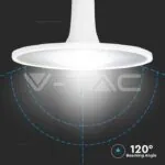 V-TAC VT-2781 LED Крушка SAMSUNG Чип 11W Акрилна UFO Пластик 3000К