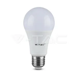 V-TAC VT-2807 LED Крушка - 6.5W E27 A60 Пластик 4000K 160 lm/W