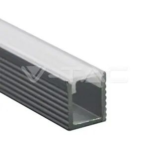 V-TAC VT-2903 Монтажен Кит с Дифузер за LED Лента 2000x7.8x9мм