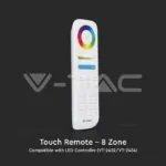 V-TAC VT-2921 Тъч Дистанционно 8 Канално RGB