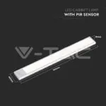 V-TAC VT-2958 1.5W LED Лампа за Гардероб/Шкаф Сребърно Тяло 4000К IP20