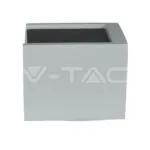 V-TAC VT-3143 GU10 Гипсова Отливка Външен Монтаж Черно Дъно