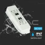 V-TAC VT-3248 LED Захранване Slim Plastic 150W 12V IP67