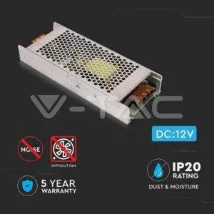V-TAC VT-3274 LED Slim Захранване 360W 12V 30A IP20