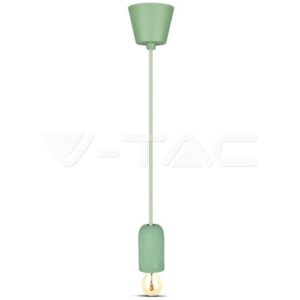 V-TAC VT-3742 Бетонен Пендел Светло Зелен