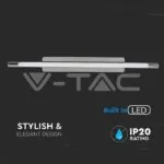 V-TAC VT-3902 12W LED Стенна/Таванна Лампа Хром 4000K