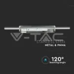 V-TAC VT-3903 18W LED LED Лапма за Стена/Таван Хром Неутрално Бяла Светлина