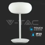 V-TAC VT-40081 25W LED Настолна Лампа Бяла Димираща 3000K