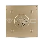 V-TAC VT-40301 8W LED Звездно Пано Смяна на Цвета Златно Тяло