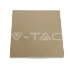 V-TAC VT-40301 8W LED Звездно Пано Смяна на Цвета Златно Тяло