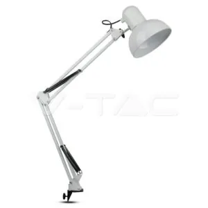 V-TAC VT-40361 Настолна Лампа Е27 Бяла 450x1630 PIXI Захващане