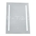 V-TAC VT-40461 10W LED Огледало Правоъгълник IP44 Anti Fog 3 в 1 + 17W Нагревател