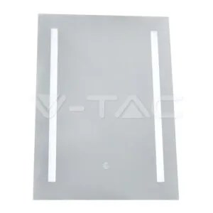 V-TAC VT-40461 10W LED Огледало Правоъгълник IP44 Anti Fog 3 в 1 + 17W Нагревател