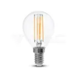 V-TAC VT-4425 LED Крушка 4W Filament E14 P45 Неутрално Бяла Светлина
