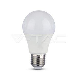 V-TAC VT-4448 LED Крушка 9W E27 A60 Термо Пластик 3Степенно Димиране Неутрално Бяла Светлина