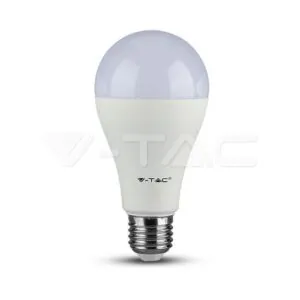 V-TAC VT-4453 LED Крушка 15W A65 Е27 200°D Пластик Топло Бяла Светлина