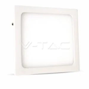 V-TAC VT-4907 6W LED Панел Външен монтаж Premium Квадратен Модул Топло Бяла Светлина