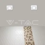 V-TAC VT-4890 6W+2W LED Панел Външен монтаж Кръгъл Модул Топло Бяла Светлина