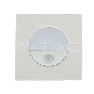 V-TAC VT-5570 3W LED Луна Сензор Неутрално Бяла Светлина
