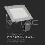 V-TAC VT-5982 Влагозащитена Кутия Черна 4х8-12мм IP68