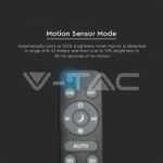 V-TAC VT-6500 LED Влагозащитено Тяло Солар 1200mm 18W 3 в 1 Дистанционно Сензор IP65