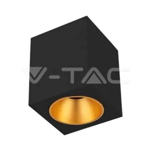 V-TAC VT-6694 GU10 Корпус Бяла Рамка + Черен Рефлектор