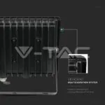 V-TAC VT-6728 10W LED Прожектор SMD F-Series Черно Тяло 4000K