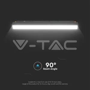 V-TAC VT-6882 12W LED Магнитно Релсово SMART Тяло Черно 3 в 1