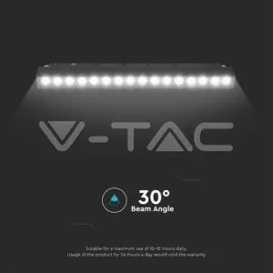 V-TAC VT-6884 14W LED Магнитно Релсово SMART Тяло Черно 3 в 1
