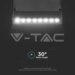 V-TAC VT-6886 10W LED Магнитно Релсово SMART Тяло Черно 3 в 1