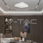 V-TAC VT-6915 LED Осветител 38W Плафон 4000K Квадрат Бяла Рамка