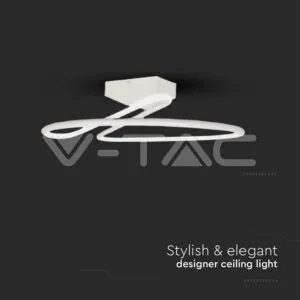 V-TAC VT-6927 LED Осветител 20W Кръг 4000K Бял Кръг