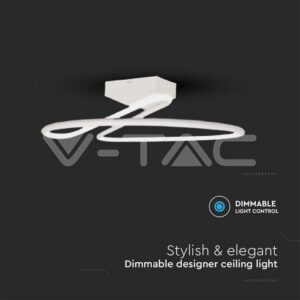 V-TAC VT-6929 LED Осветител 43W 4000K Бял Кръг