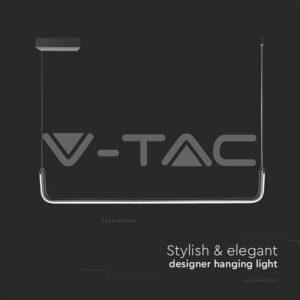 V-TAC VT-6939 LED Осветител 12W Висящ Черен 4000K