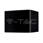 V-TAC VT-7084 6W Аплик Bridgelux Чип Черно Тяло Квадрат 3000K