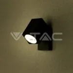 V-TAC VT-7553 Фасадно Тяло за Стена GU10 Регулируемо Една Посока IP44