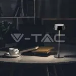 V-TAC VT-7690 2W LED Настолна Лампа Черно Тяло 3000К IP54