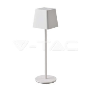 V-TAC VT-7691 2W LED Настолна Лампа Бяло Тяло 3000К IP54
