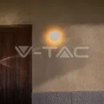 V-TAC VT-7854 12W LED Стенна Лампа 3в1 Бяла Димираща