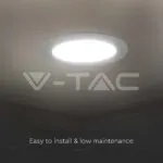 V-TAC VT-7859 6W LED Backlit Панел Кръг 4000К
